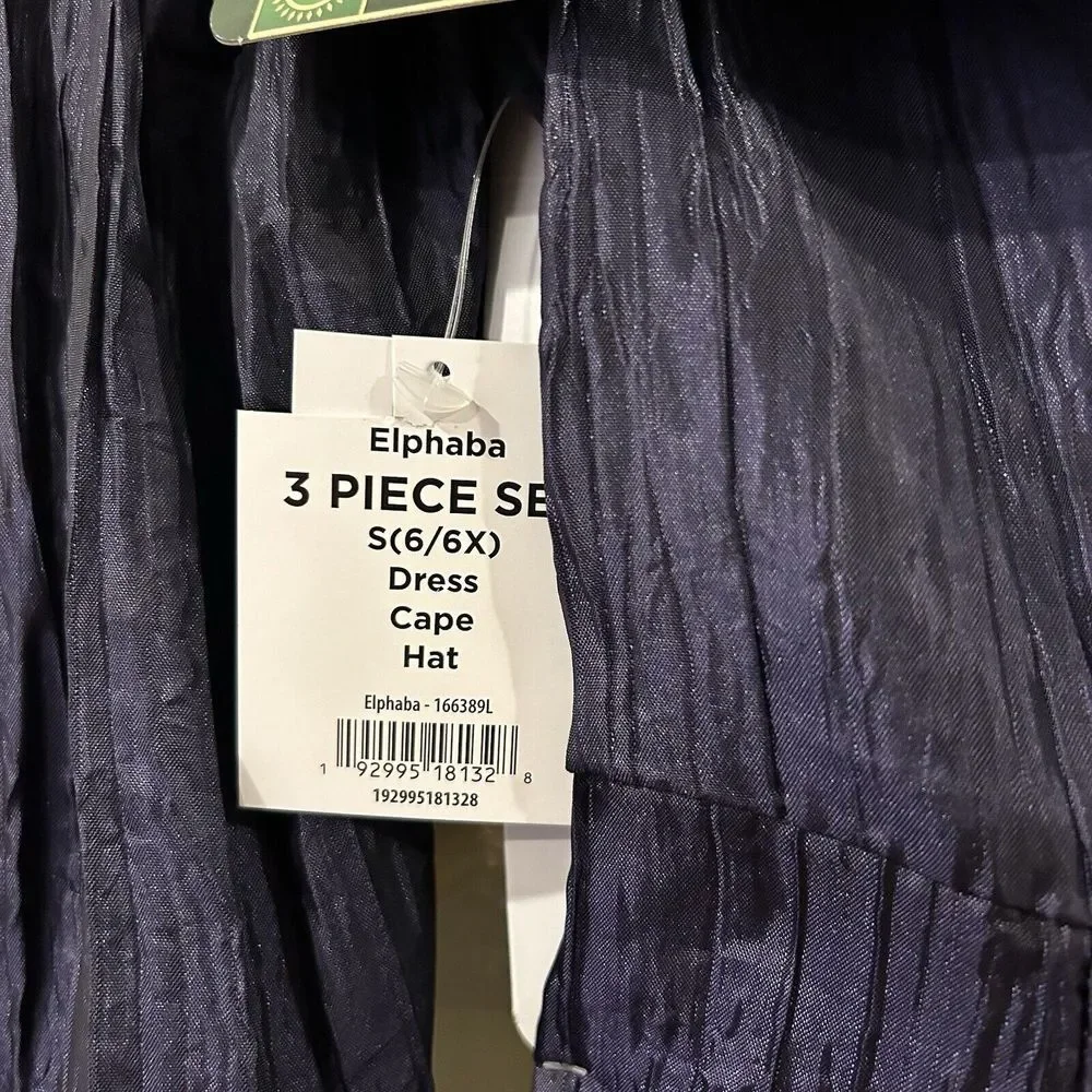 Wicked (2024) Musical Movie Kids Size 6X New‎ Deluxe Elphaba Costume